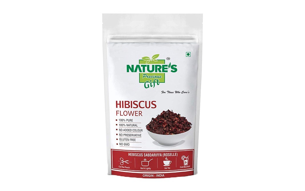 Nature's Gift Hibiscus Flower    Pack  200 grams